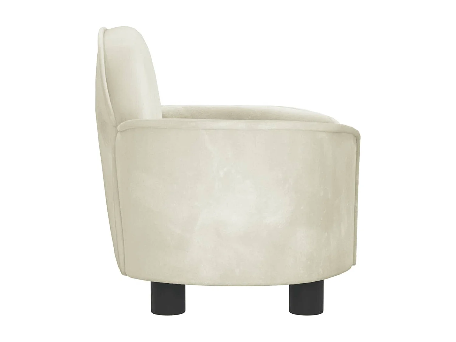 Ware Shoals  Lit pour cen crème 66x40x45 cm velours