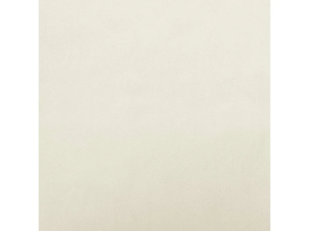 Ware Shoals  Lit pour cen crème 66x40x45 cm velours