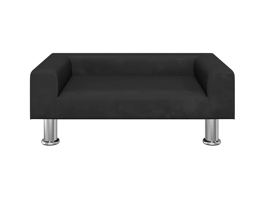 East Providence  Lit pour cen noir 70x45x26,5 cm velours