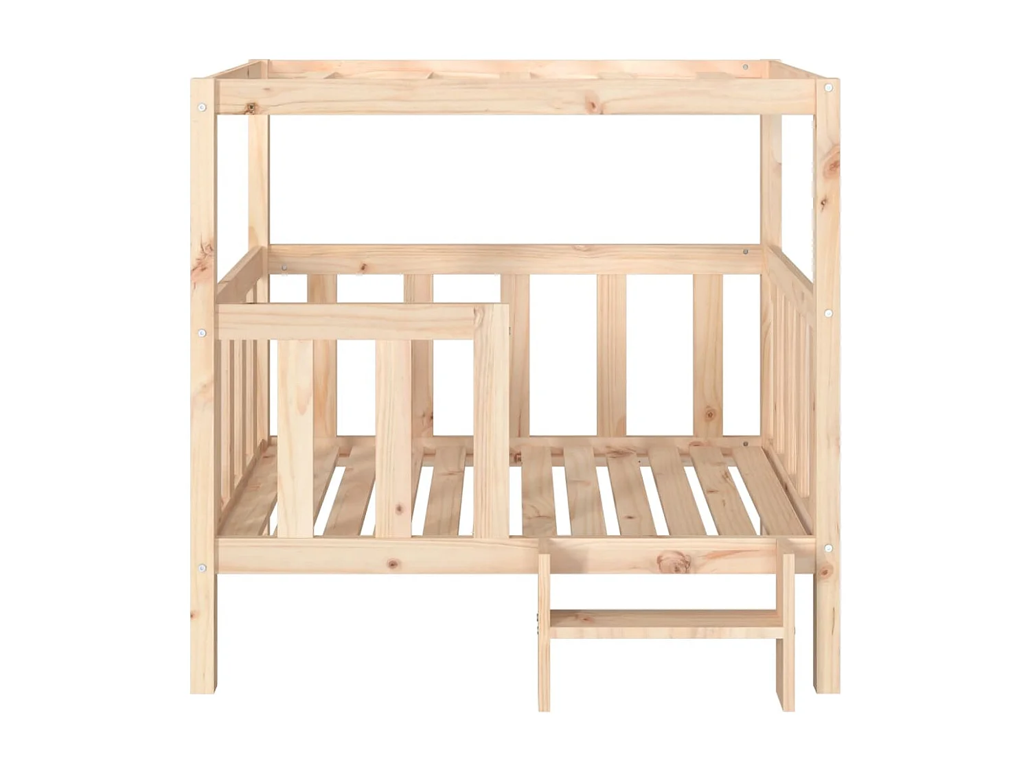 Varyn  Lit pour cen 105,5x83,5x100 cm Bois de pin solide