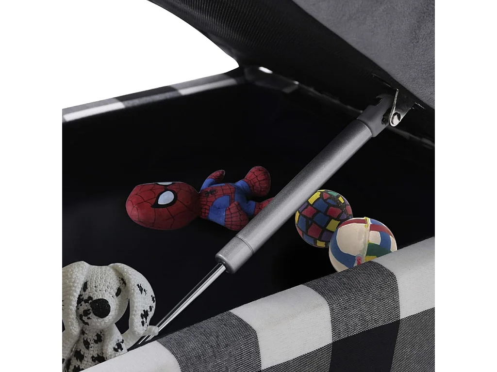 Claire-Joséphine-Rose  Canapé pour cen Gris 57x34x36 cm Peluche