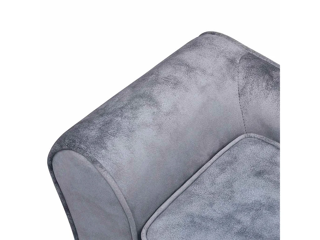 Claire-Joséphine-Rose  Canapé pour cen Gris 57x34x36 cm Peluche