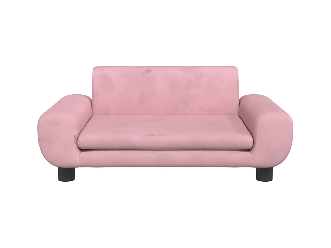 Fien  Lit pour cen rose 70x45x33 cm velours