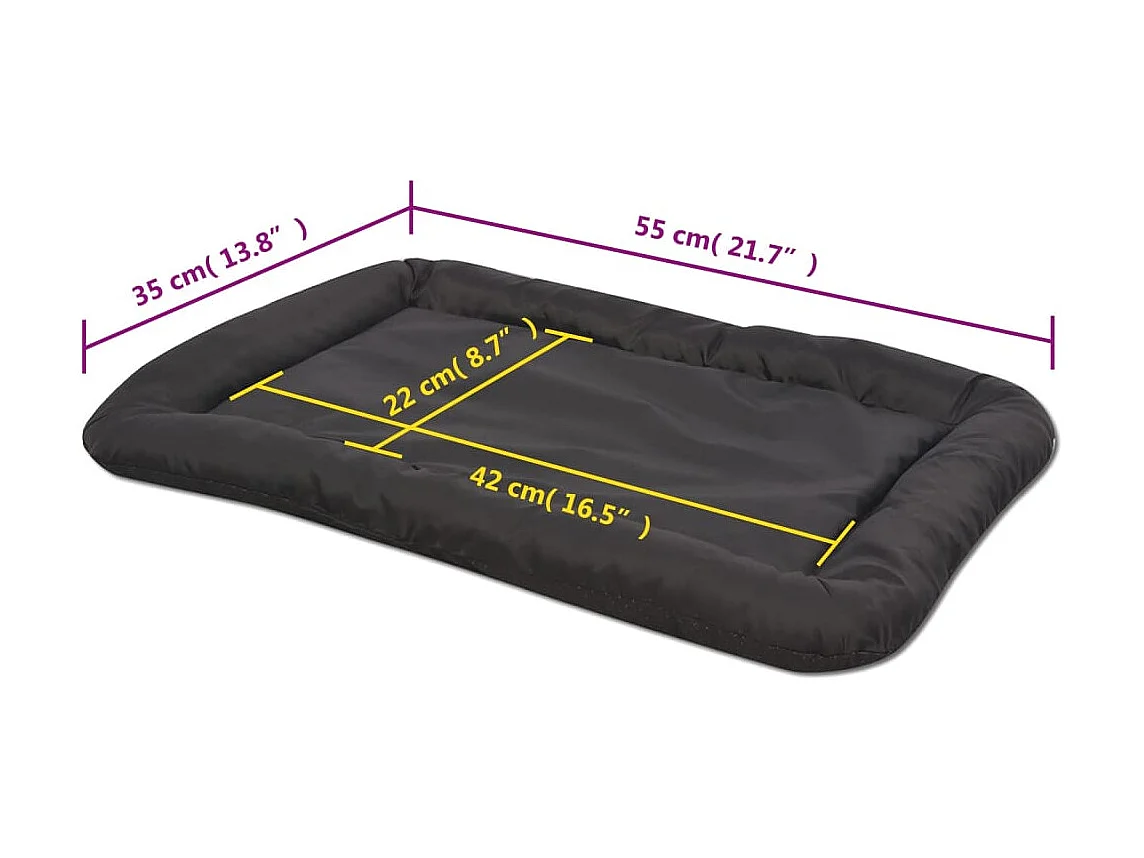 Carter  Matelas pour cens Taille M Noir