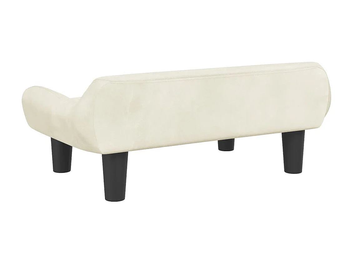 Kessel  Lit pour cen crème 70x40x24 cm velours