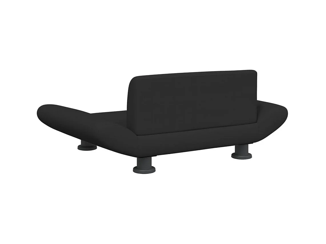 Sdr. Hygum  Lit pour cen noir 70x45x28 cm tissu