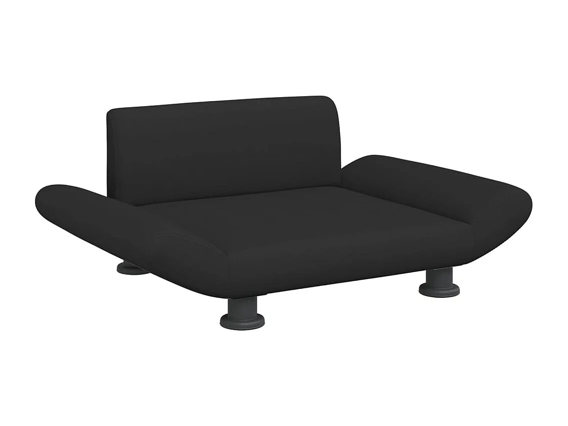 Sdr. Hygum  Lit pour cen noir 70x45x28 cm tissu