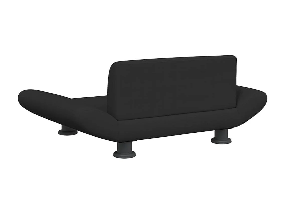 Sdr. Hygum  Lit pour cen noir 70x45x28 cm tissu