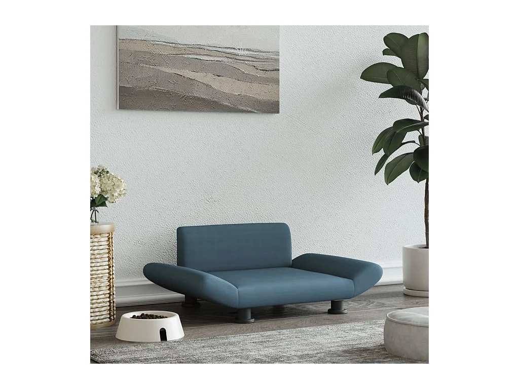 Sdr. Hygum  Lit pour cen gris foncé 70x45x28 cm tissu