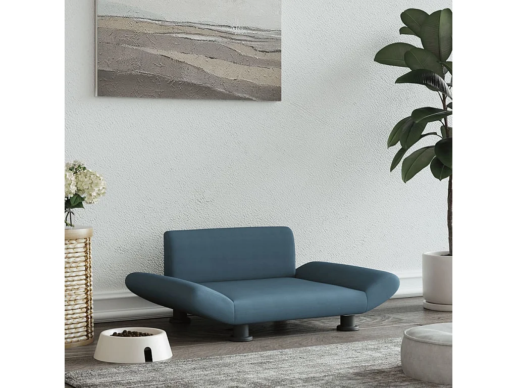 Sdr. Hygum  Lit pour cen gris foncé 70x45x28 cm tissu