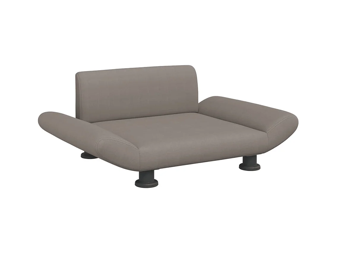 Sdr. Hygum  Cama para perros de tela gris taupe 70x45x28 cm