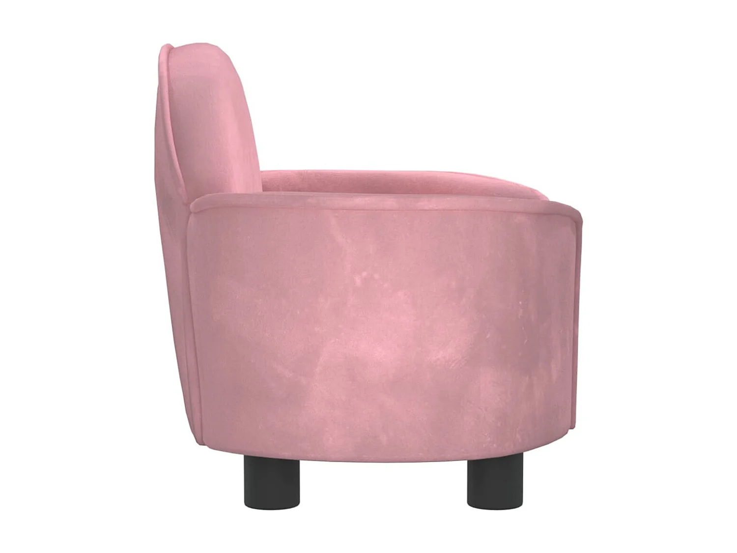 Ware Shoals  Lit pour cen rose 66x40x45 cm velours