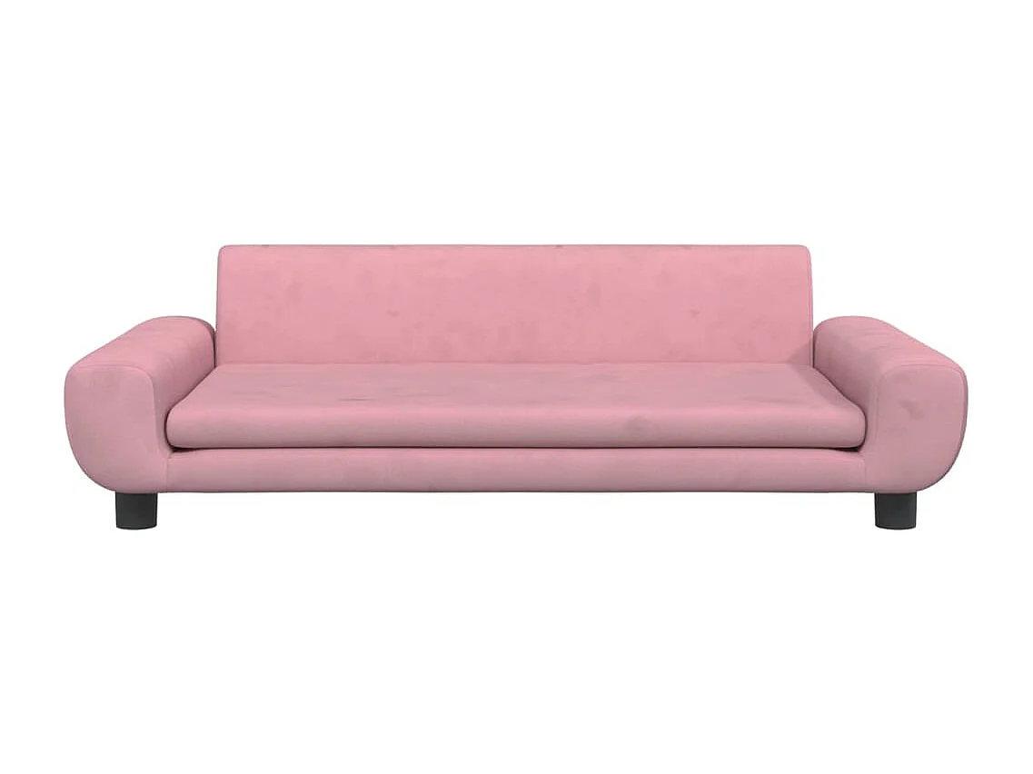 Fien  Lit pour cen rose 100x54x33 cm velours