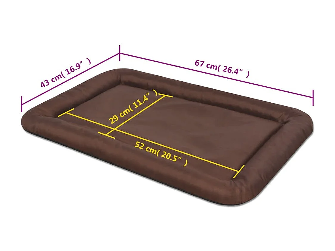 Carter  Matelas pour cens Taille L Marron