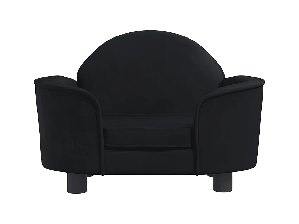 Ware Shoals  Lit pour cen noir 66x40x45 cm velours