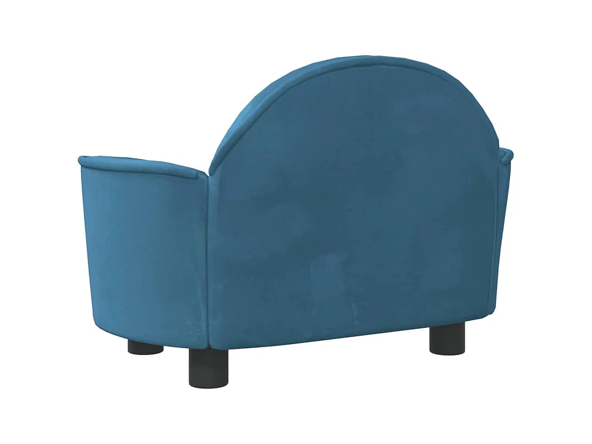 Ware Shoals  Lit pour cen bleu 66x40x45 cm velours