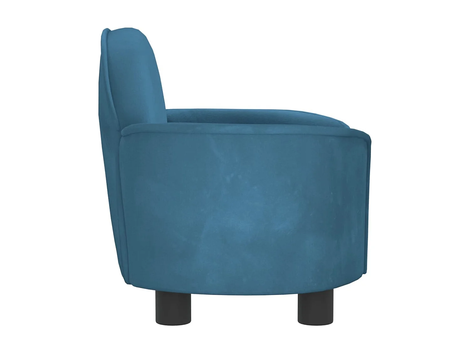 Ware Shoals  Lit pour cen bleu 66x40x45 cm velours