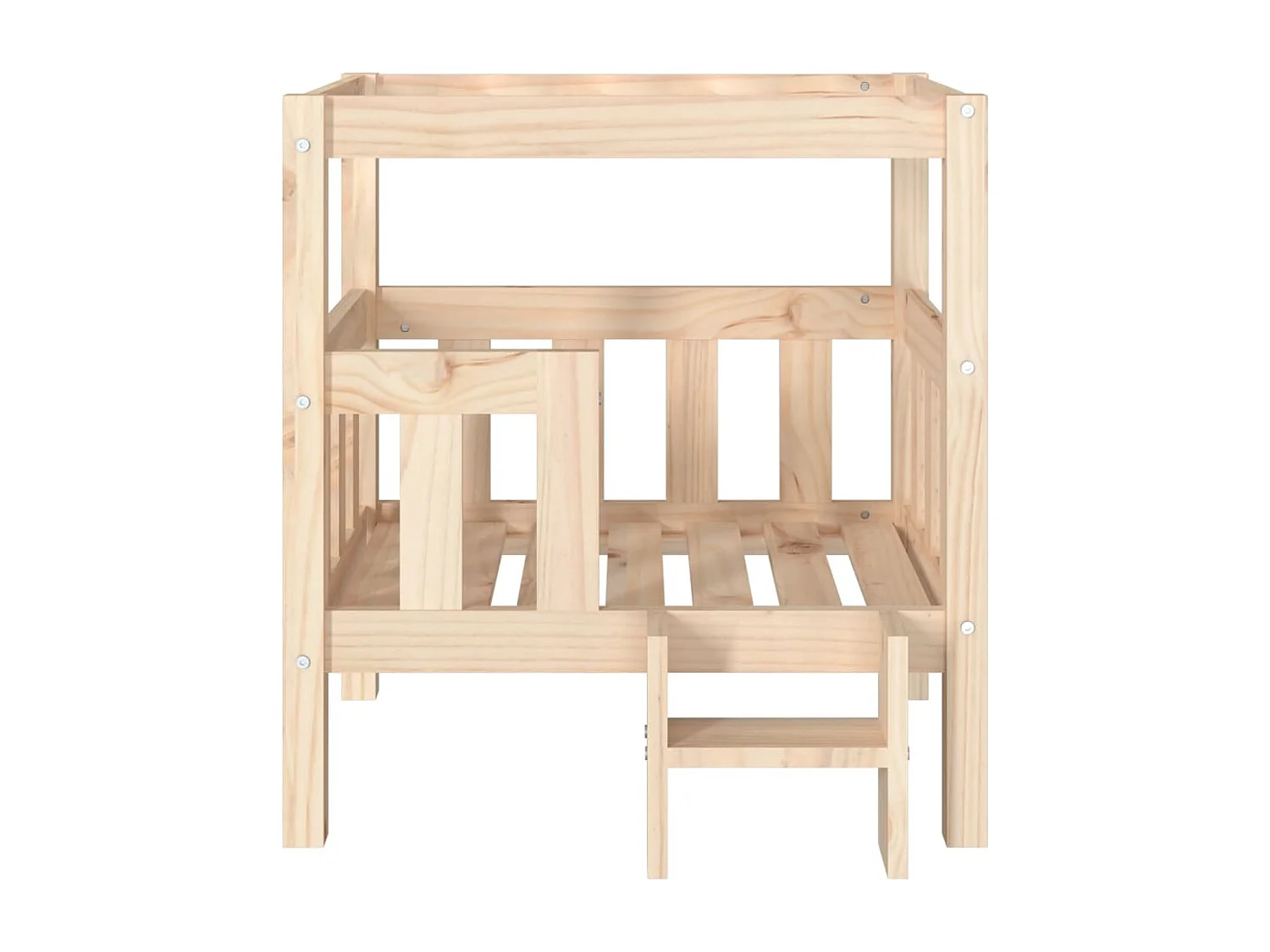 Varyn  Hondenmand 65,5x50,5x70 cm massief grenenhout