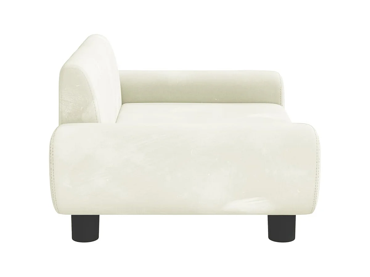 Fien  Lit pour cen crème 70x45x33 cm velours