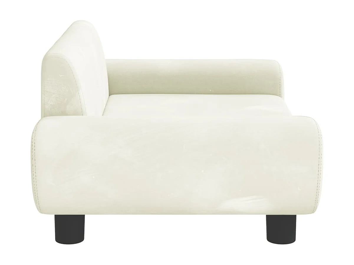 Fien  Lit pour cen crème 70x45x33 cm velours