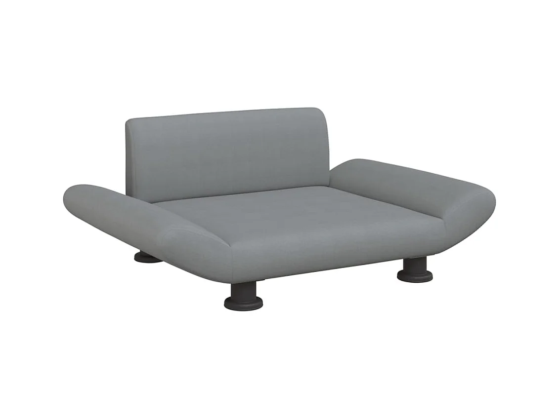 Sdr. Hygum  Lit pour cen gris clair 70x45x28 cm tissu