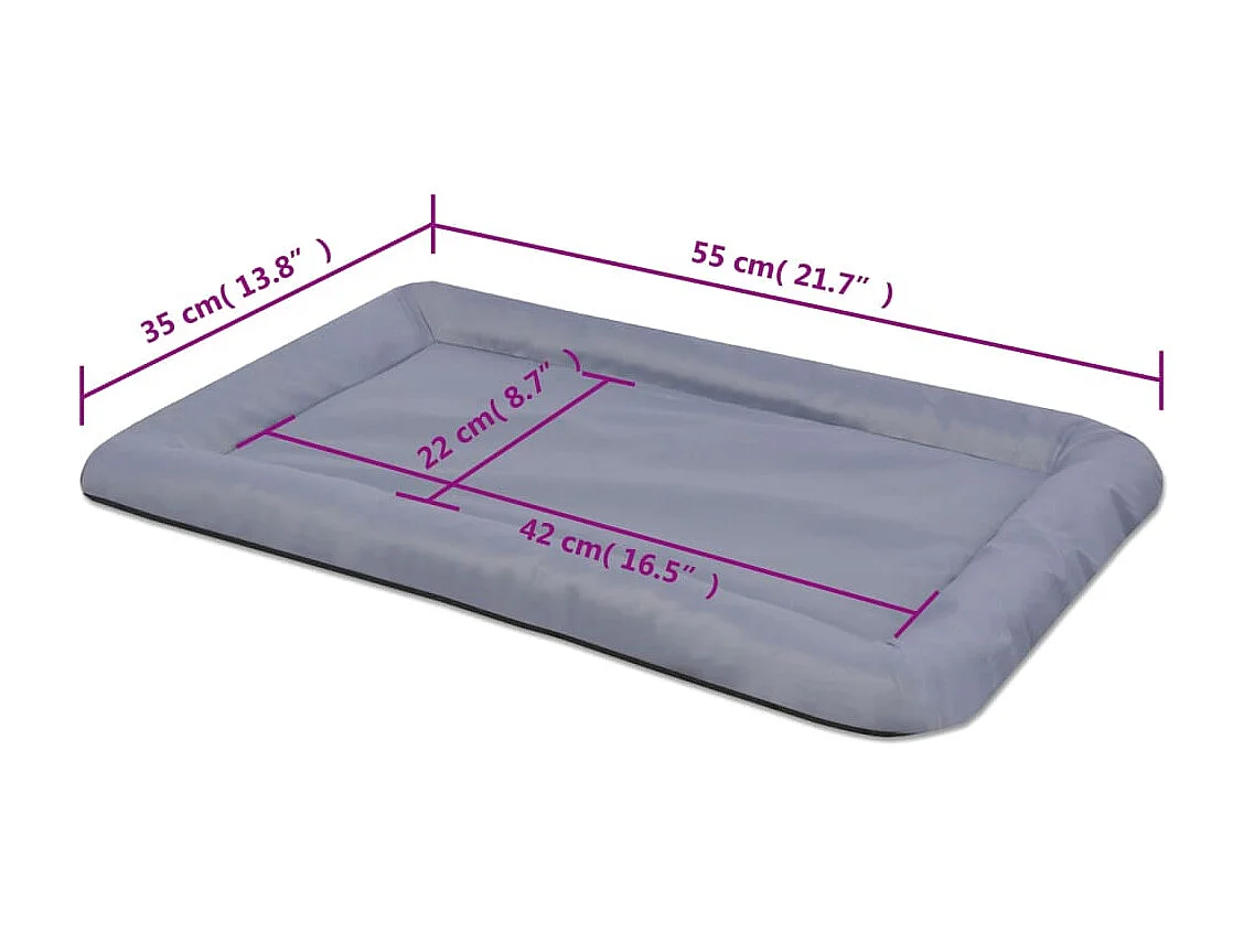 Carter  Matelas pour cens Taille M Gris