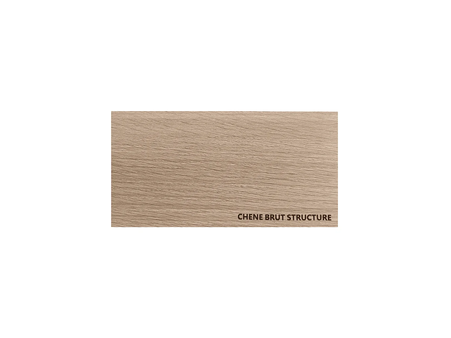 Bloc porte fin de chantier Matild, chêne brut, réversible, H.204 x l.73 cm