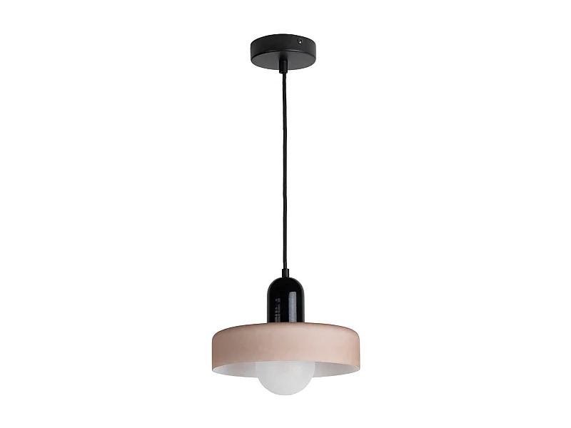 Lampe suspendue en verre Opaco Grato