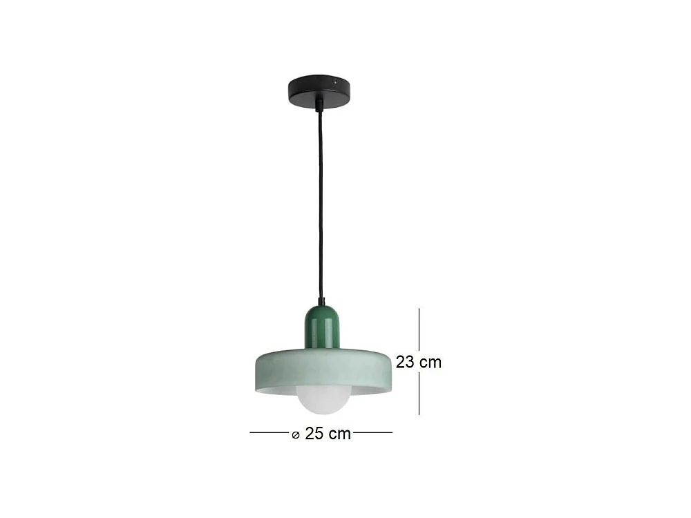 Opaco Grato Pendelleuchte - 25x25x23 cm - Grau