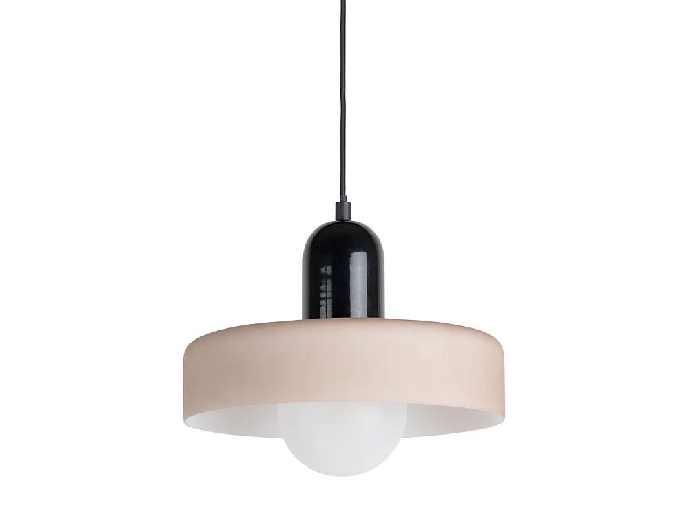 Lampe suspendue en verre Opaco Grato