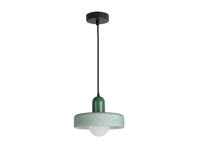 Lampe suspendue en verre Opaco Grato