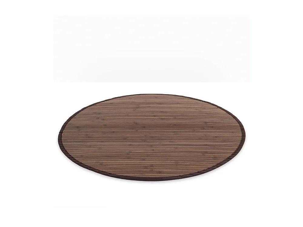 Bambus Teppich 90 cm Braun