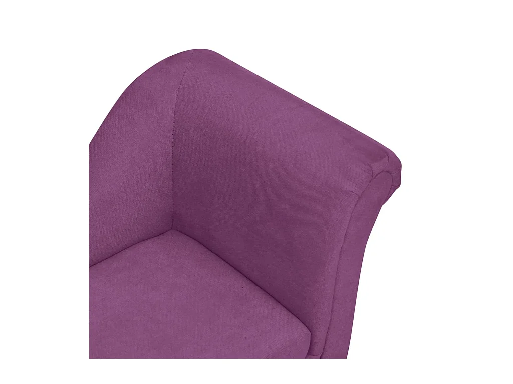 Le Havre  Canapé pour cen avec oreiller Bordeaux 83x44x44 cm Peluche