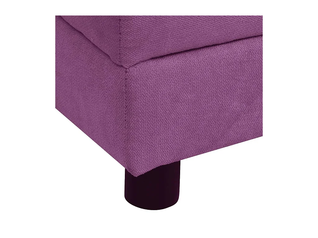 Le Havre  Canapé pour cen avec oreiller Bordeaux 83x44x44 cm Peluche