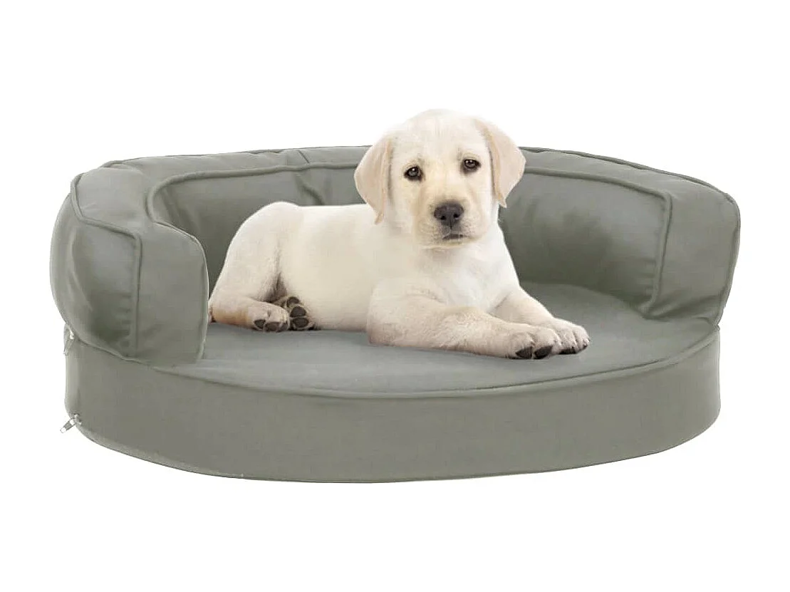 Xarvir  Matelas de lit ergonomique de cen 60x42 cm Aspect de lin Gris