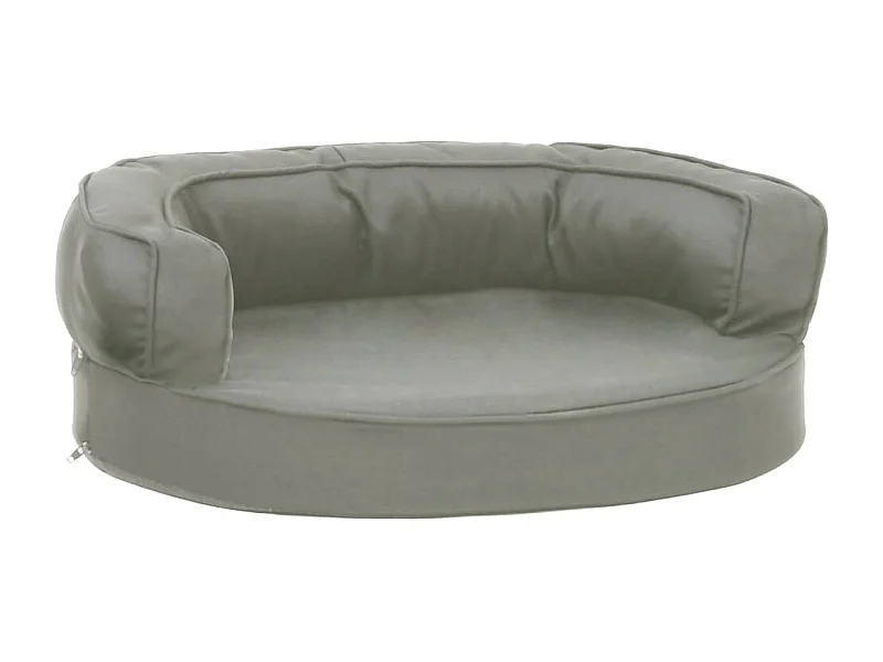 Xarvir  Matelas de lit ergonomique de cen 60x42 cm Aspect de lin Gris