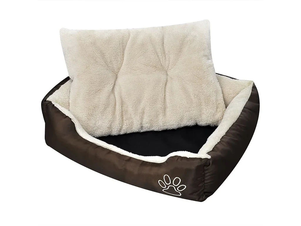 Zoie  Lit pour cens avec coussin rembourré Taille XL