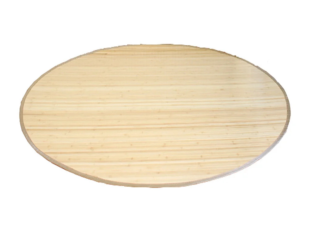 Tapis 200 cm bambou naturel clair