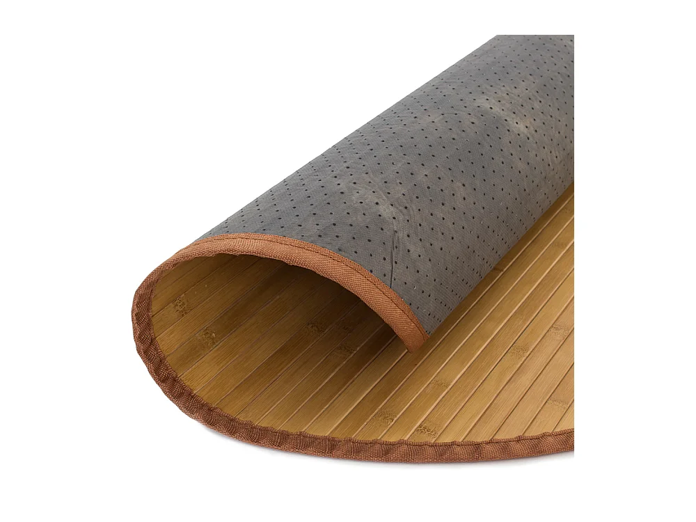 Bambus Teppich 200 cm Braun