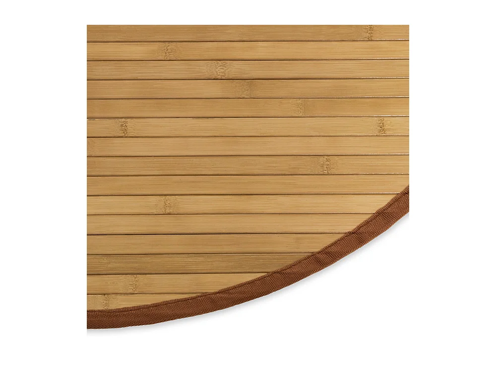 Bambus Teppich 200 cm Braun