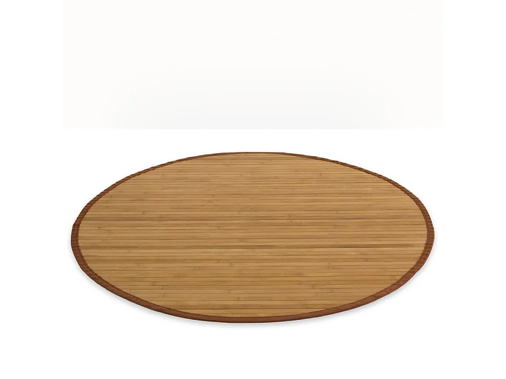 Alfombra de bambú 200 cm Marrón