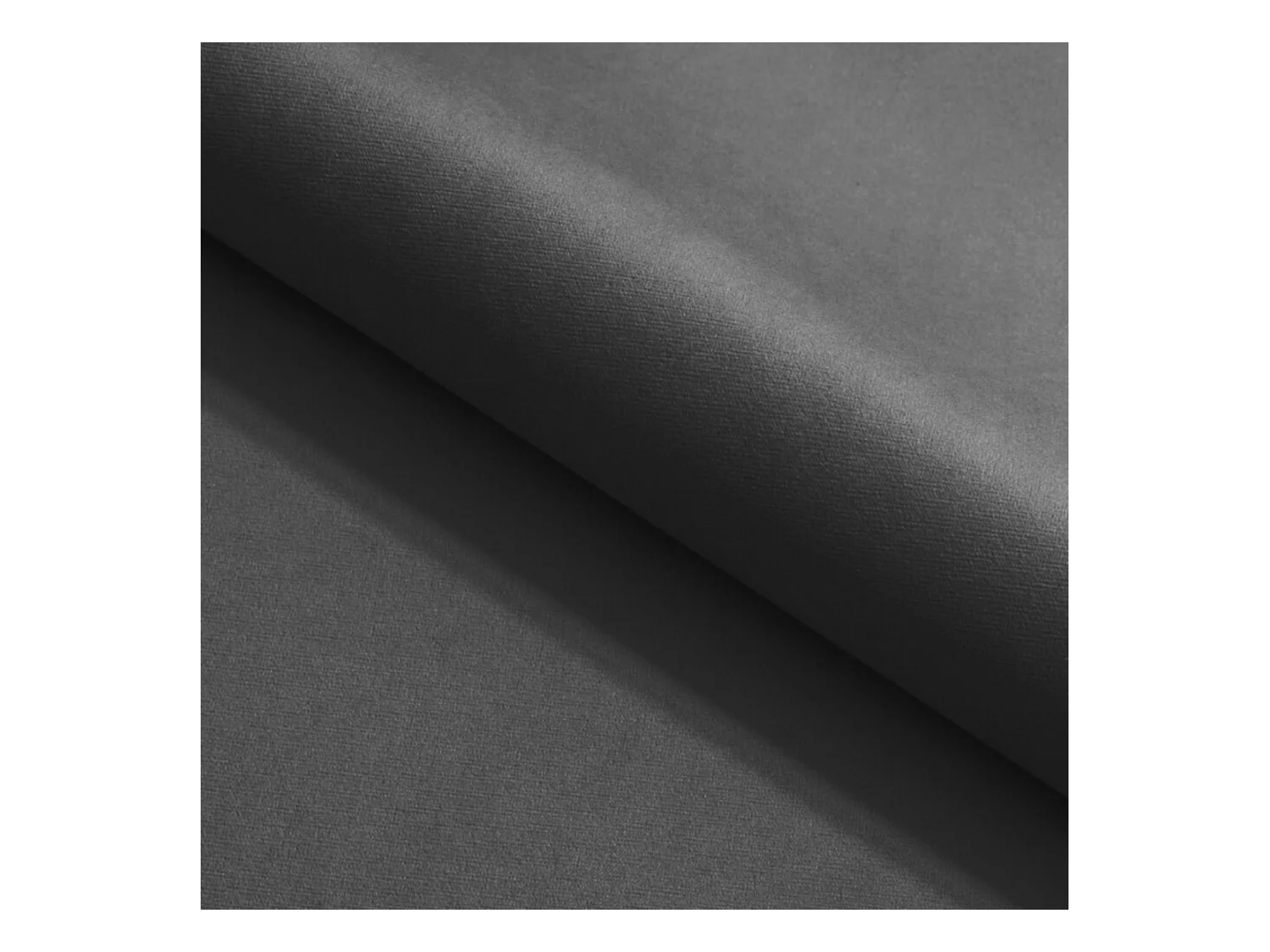 Lit rembourré MIAMI SLIM avec tête de lit, 120 x 200 cm, lit double avec coffre de rangement et sommier à lattes en bois, couleur : gris foncé, tissu velours