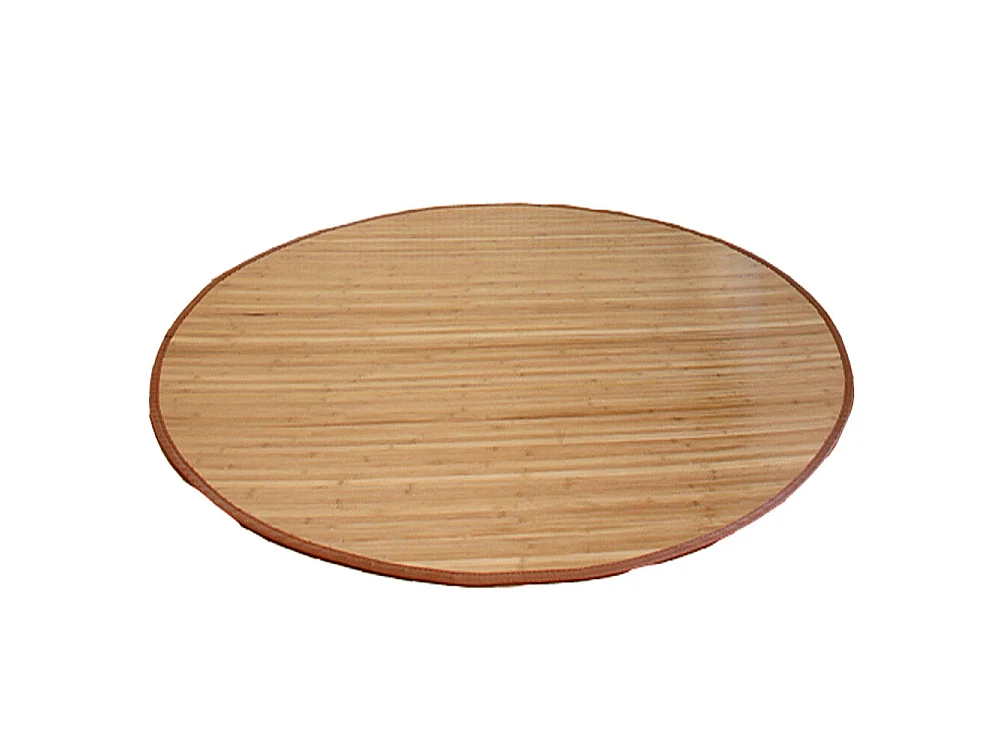 Dywan 120 cm Brązowy Dywan z bambusa