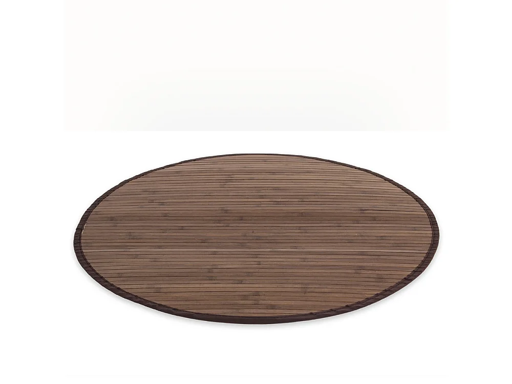 Tappeto 180 cm bambù marrone scuro