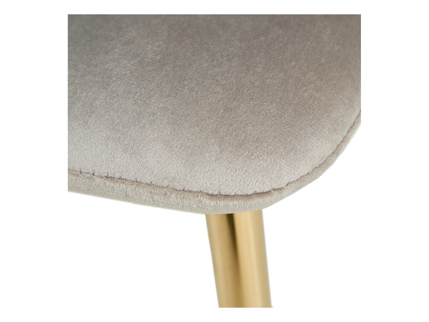 Tavolo da pranzo 90x73x60 cm, rovere bianco, velluto crema