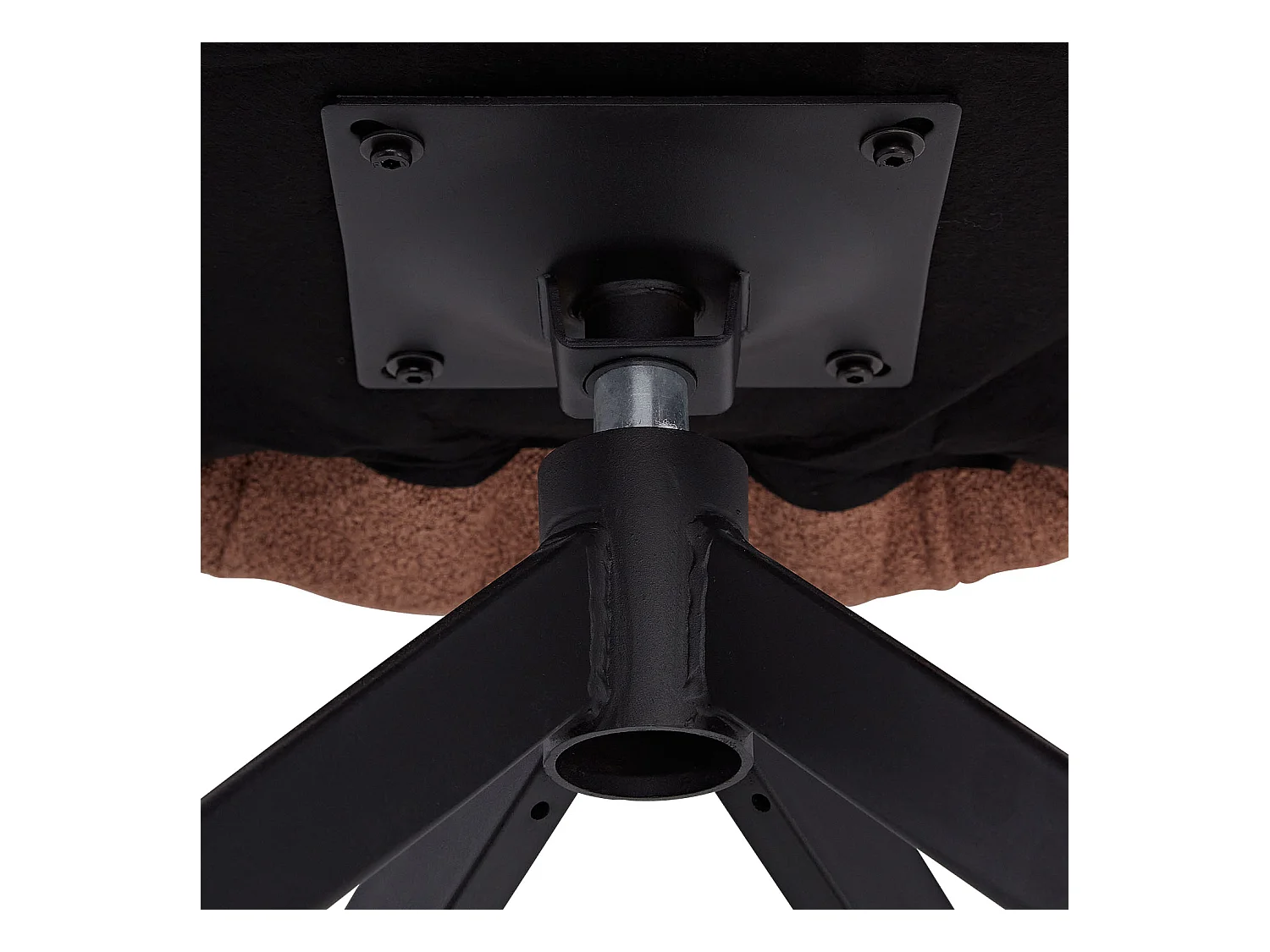 Table à Manger 200x100 cm Marron Noir