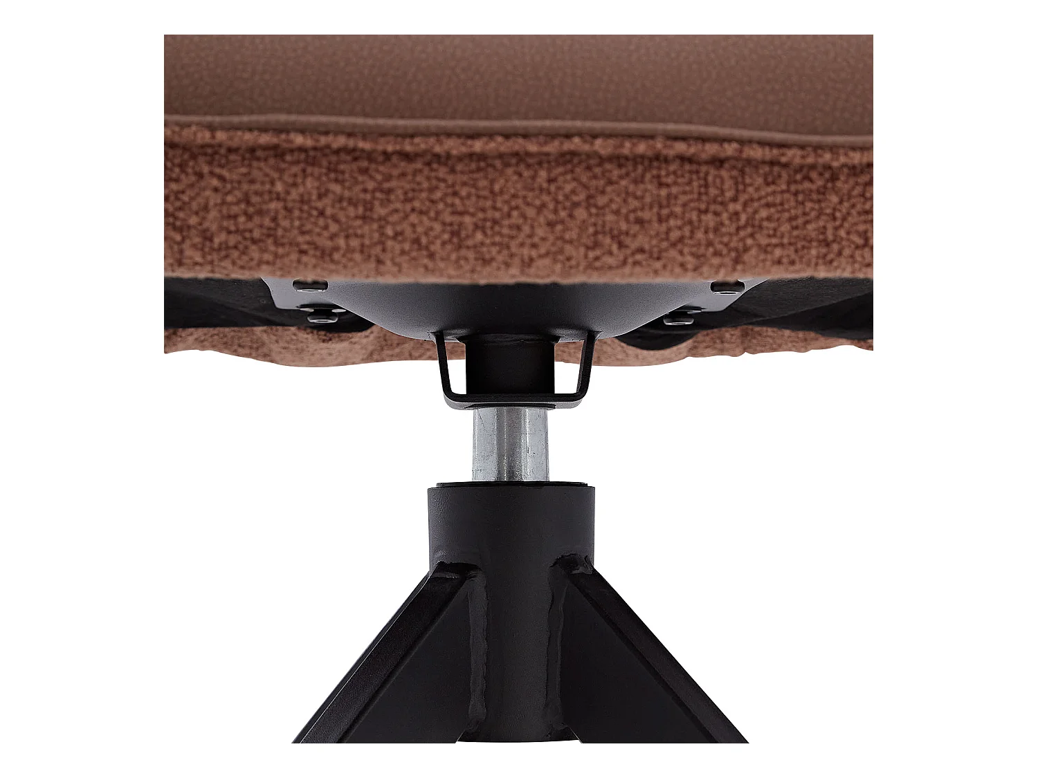 Esstisch und Stühle 200x95x76 cm Braun Schwarz Industrieller Look