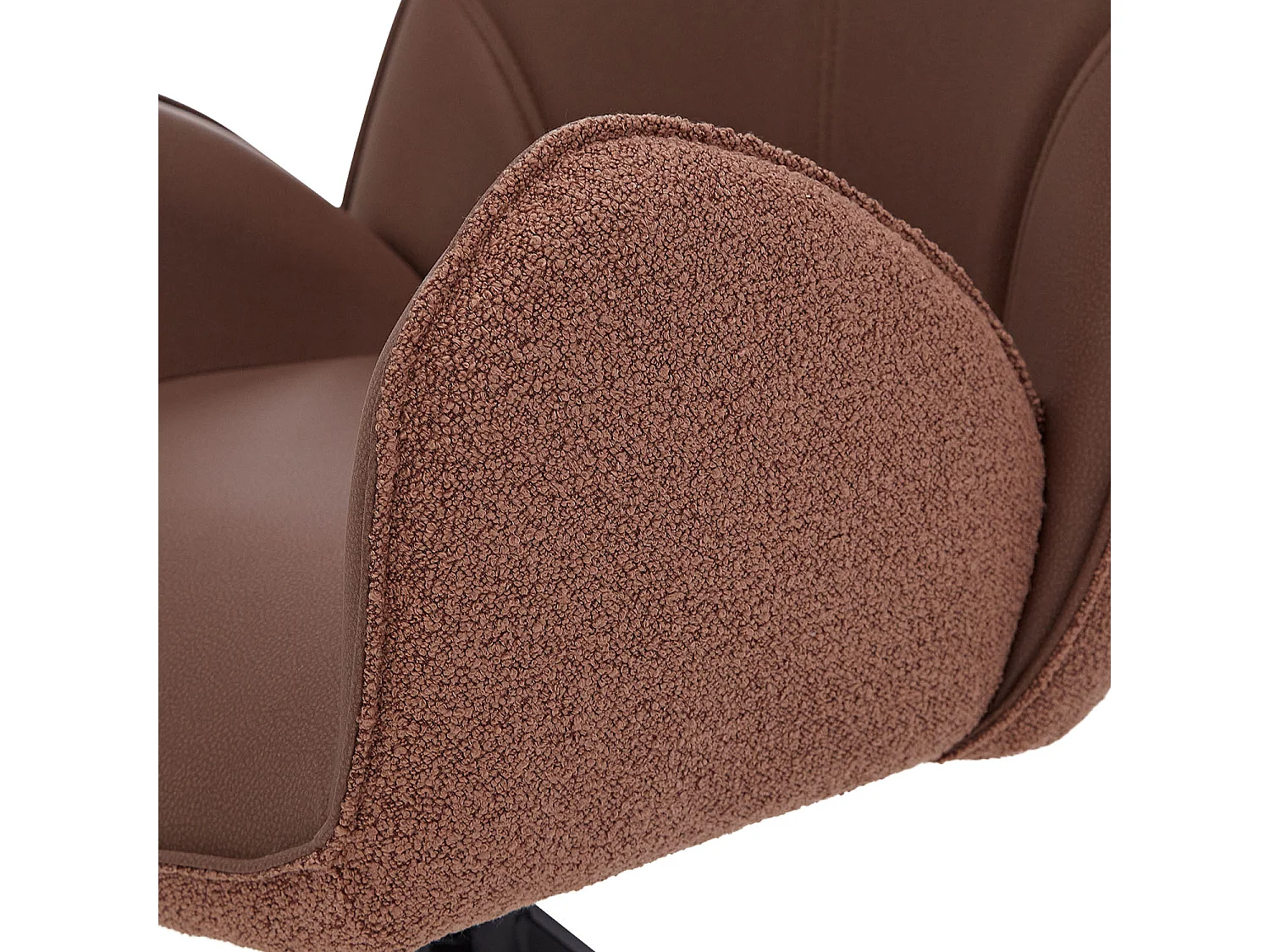 Esstisch und Stühle 200x95x76 cm Braun Schwarz Industrieller Look