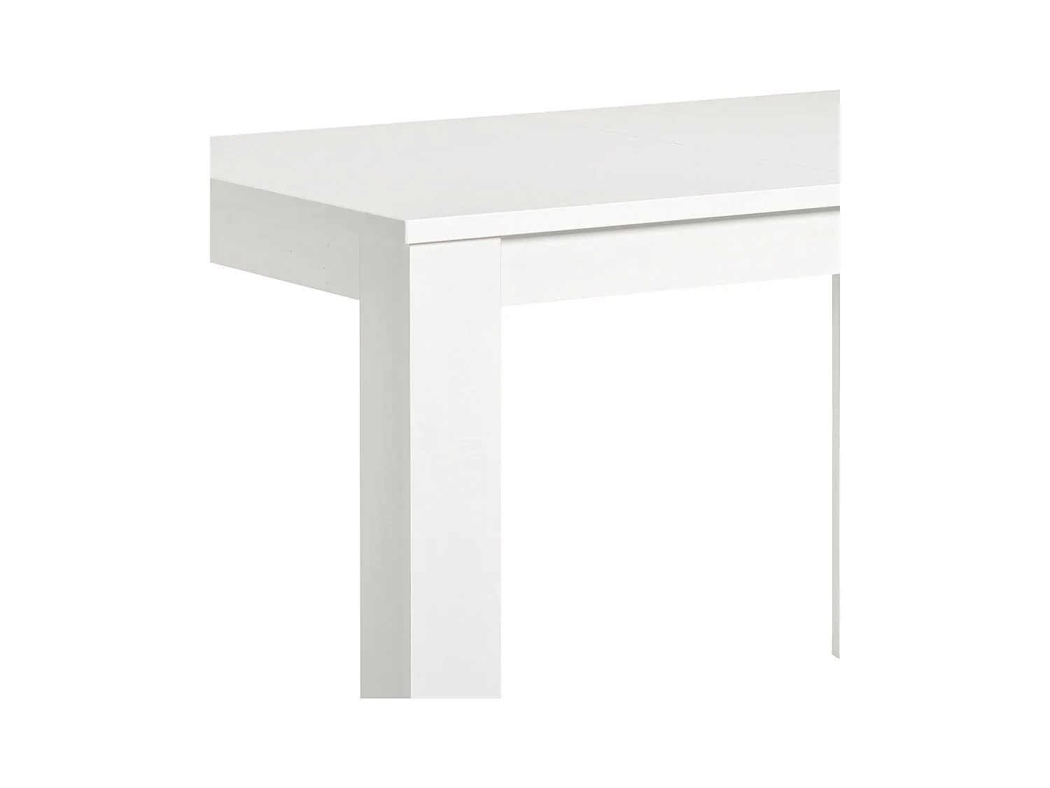 Esstisch 120x80x75 cm weiß Esstisch für Esszimmer