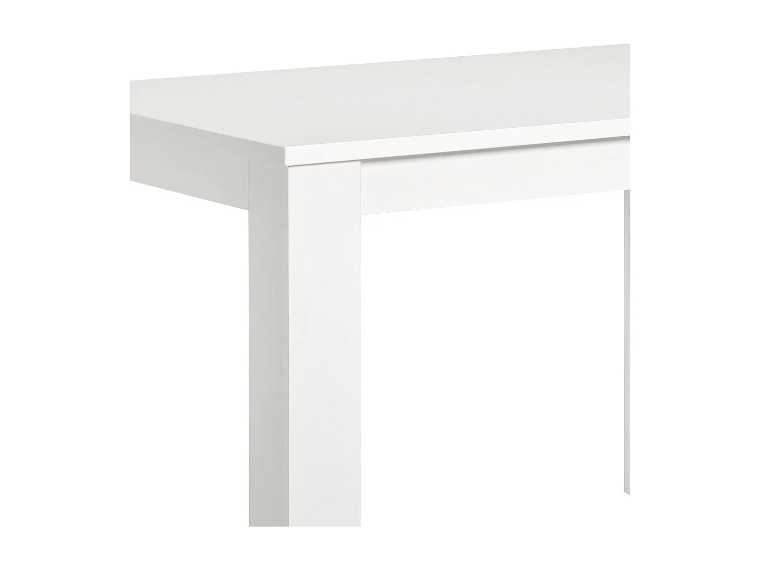Mesa de comedor 120x80x75 cm blanca Mesa para comedor
